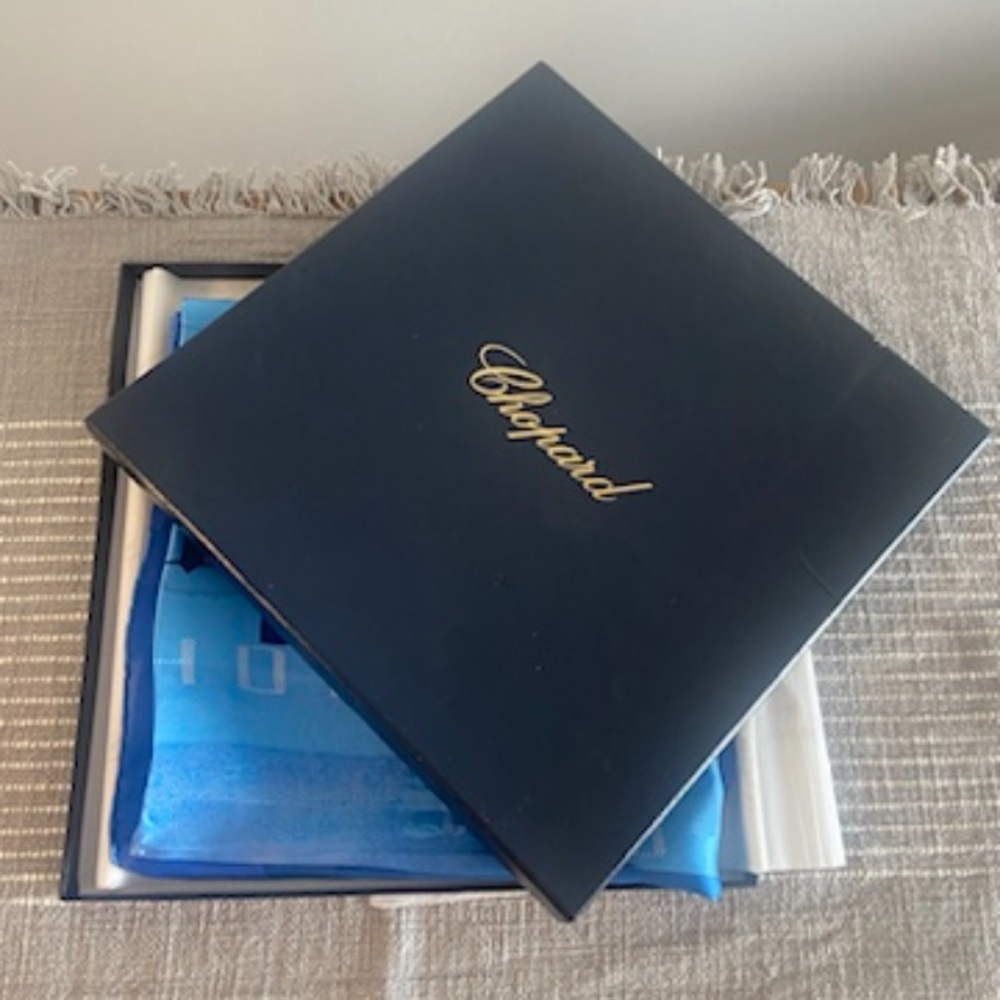 Chopard Blue scarf